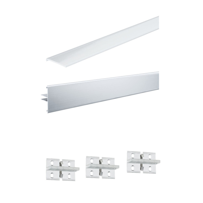 Kit profilé pour ruban LED Duo 2 m PAULMANN