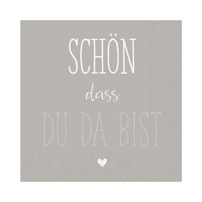 Serviette 20er-Set Dahoma