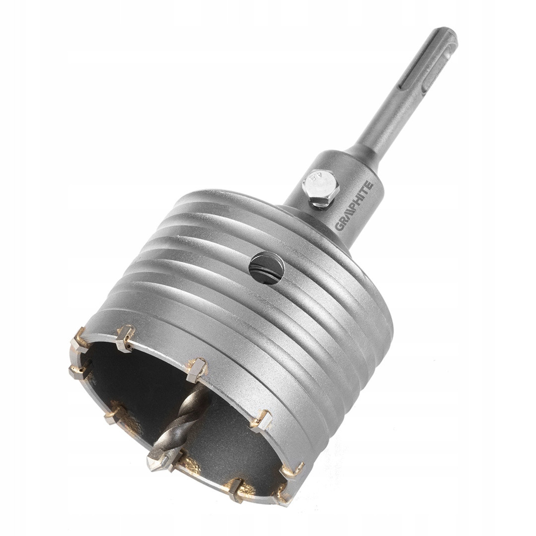 Otwornica widiowa 80mm adapter SDS  wiertło pilotujące