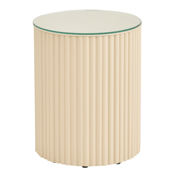 MESA LATERAL REDONDA 40 CM RIBS