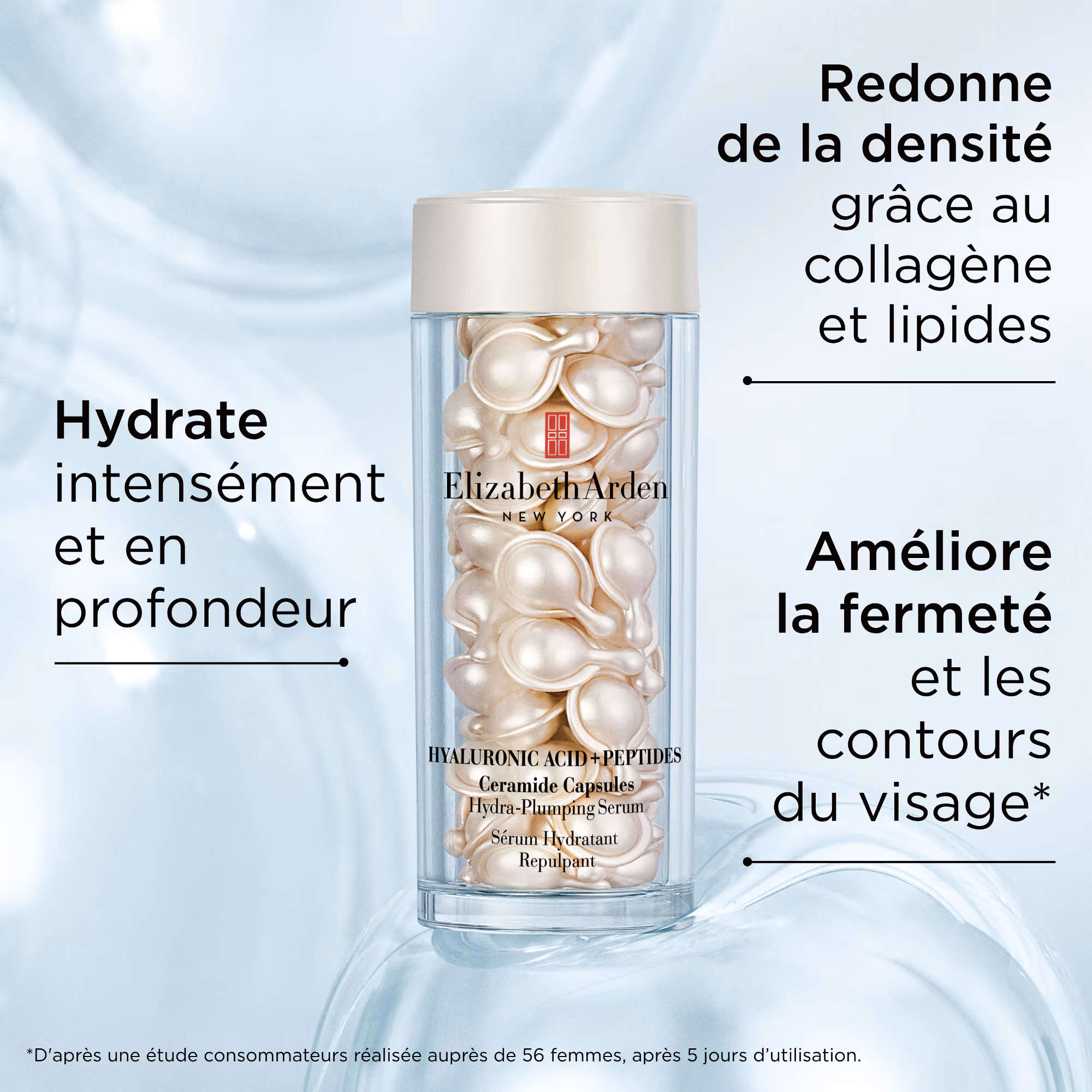 CERAMIDECoffret - sérum hydratant répulpant + aqua crème hydratante repulpante