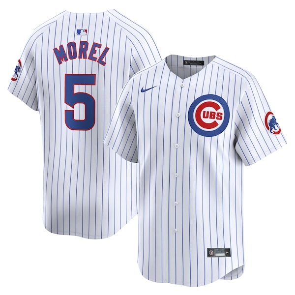 Christopher Morel Chicago Cubs Nike Home Limited Player Jersey - White