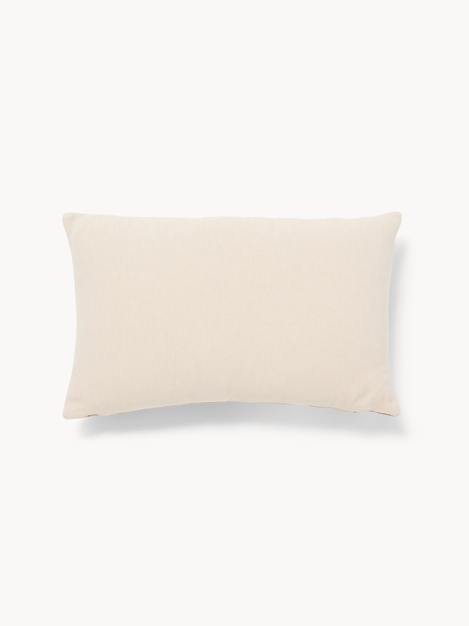 Cuscino 30x50 cm a costine con motivo geometrico