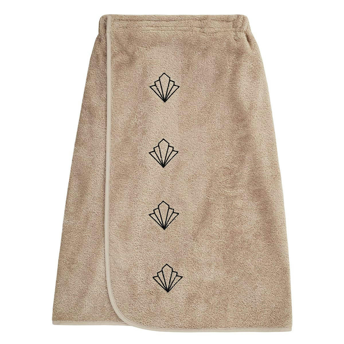 PALIMA - Paréo de bain en coton Sable Taille unique