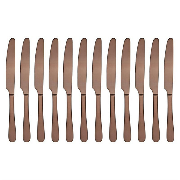 Couteau de Table 233 mm Cuivre Cyprium Lot de 12 Olympia