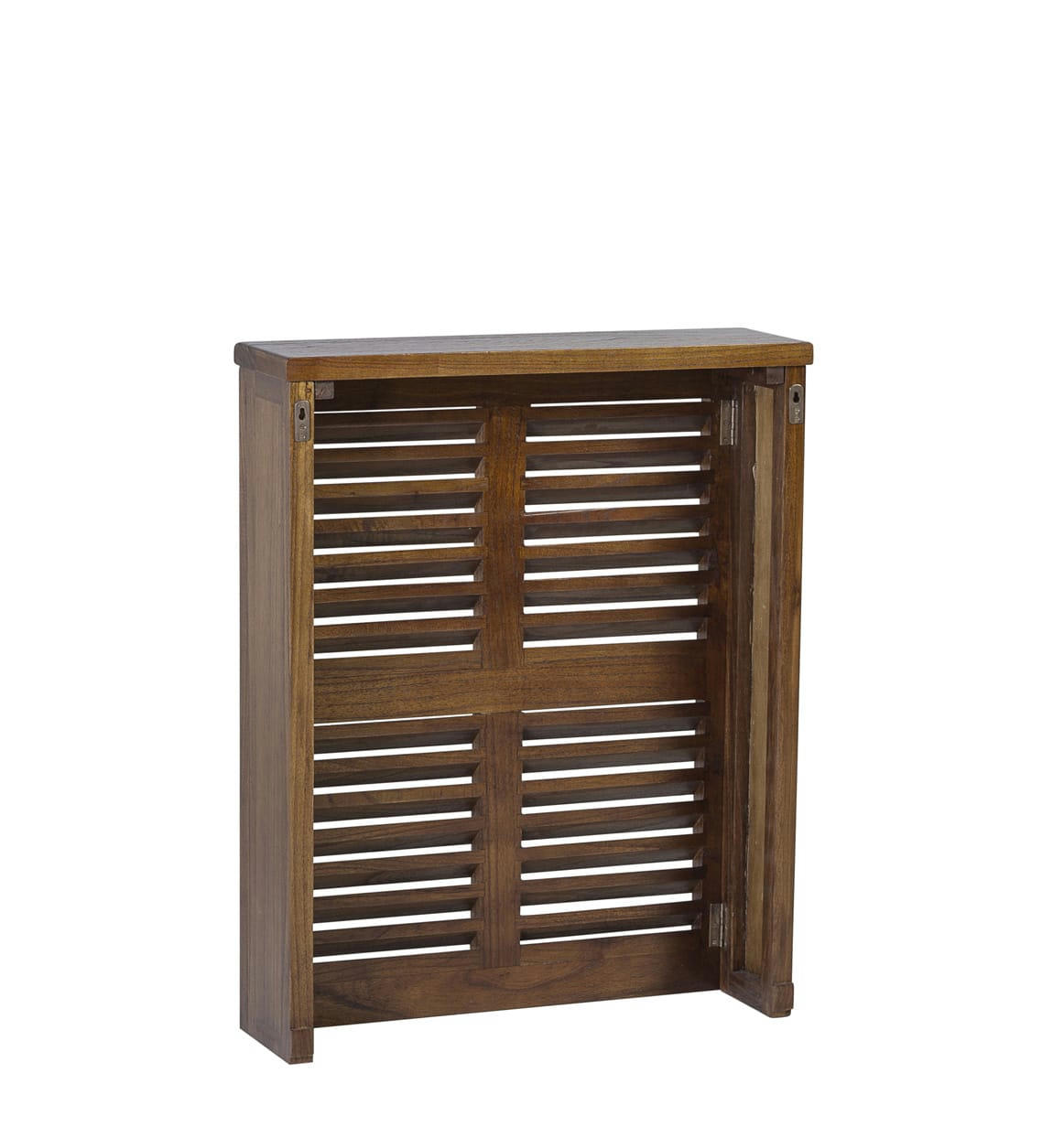 STAR - Cache radiateur en bois de mindi marron L60