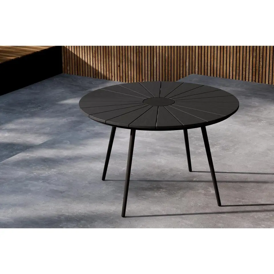 Svea - Esra ronde eettafel - &Oslash;120 cm - zwart