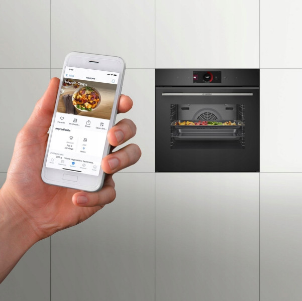Piekarnik elektryczny do zabudowy Bosch HBG7341B2 60cm Home Connect Czarny