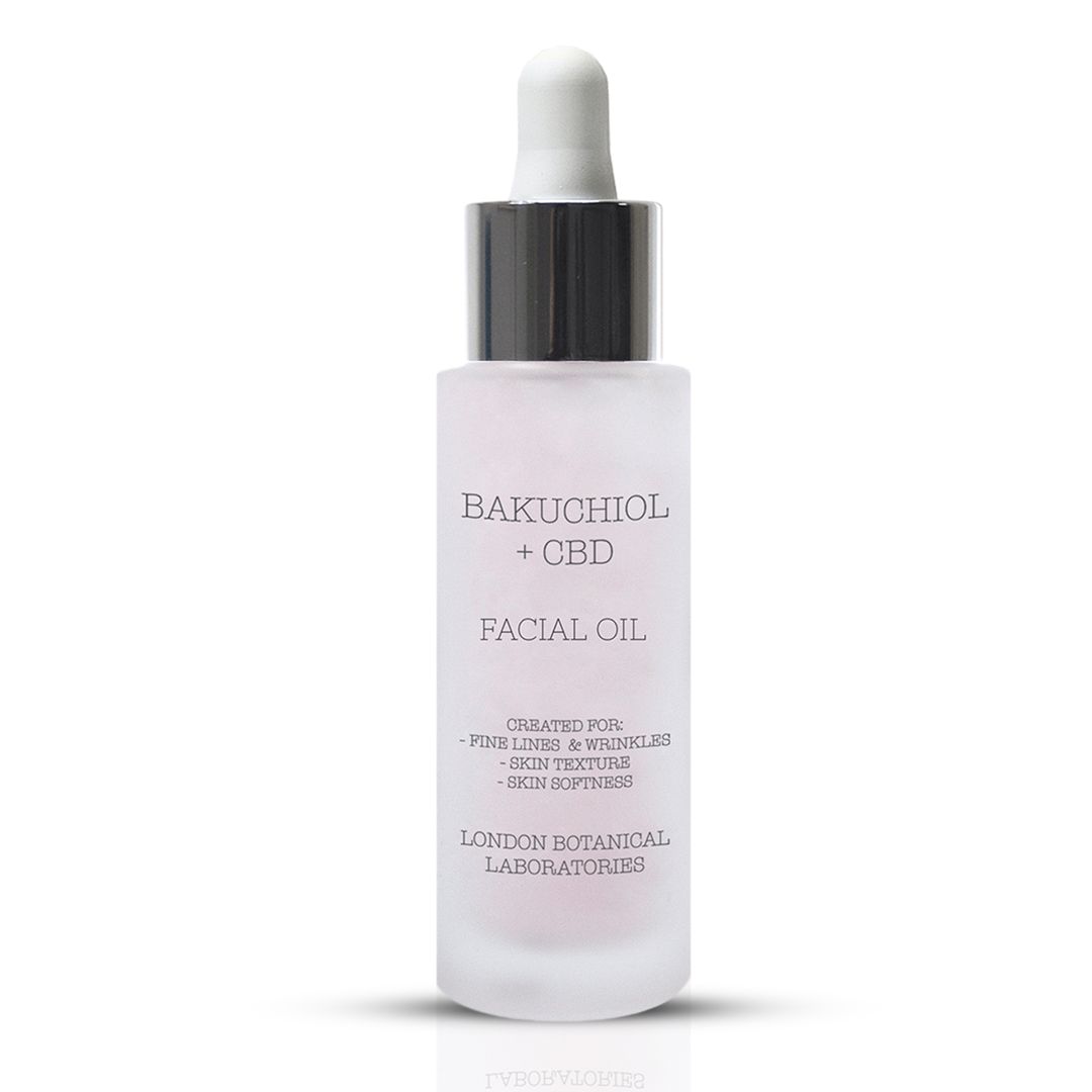 London Botanical Laboratories Bakuchiol CBD thc free Facial Oil 30ml