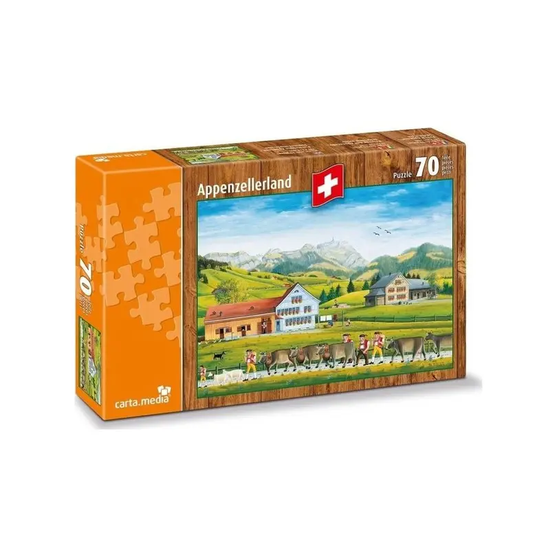 Puzzle 70-teilig Appenzellerland