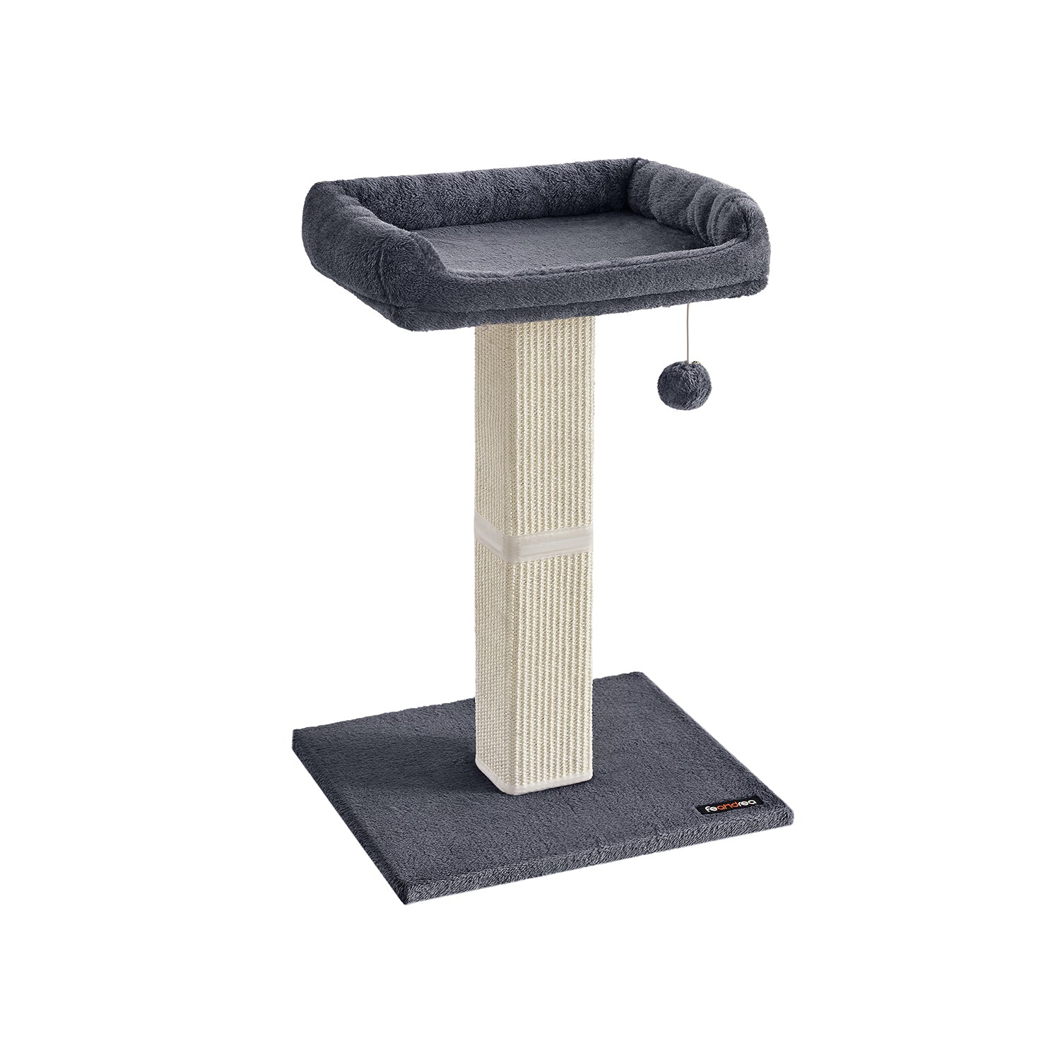 Griffoir pour chat avec pompon