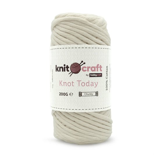 Knitcraft Natural Knot Today Yarn 200g