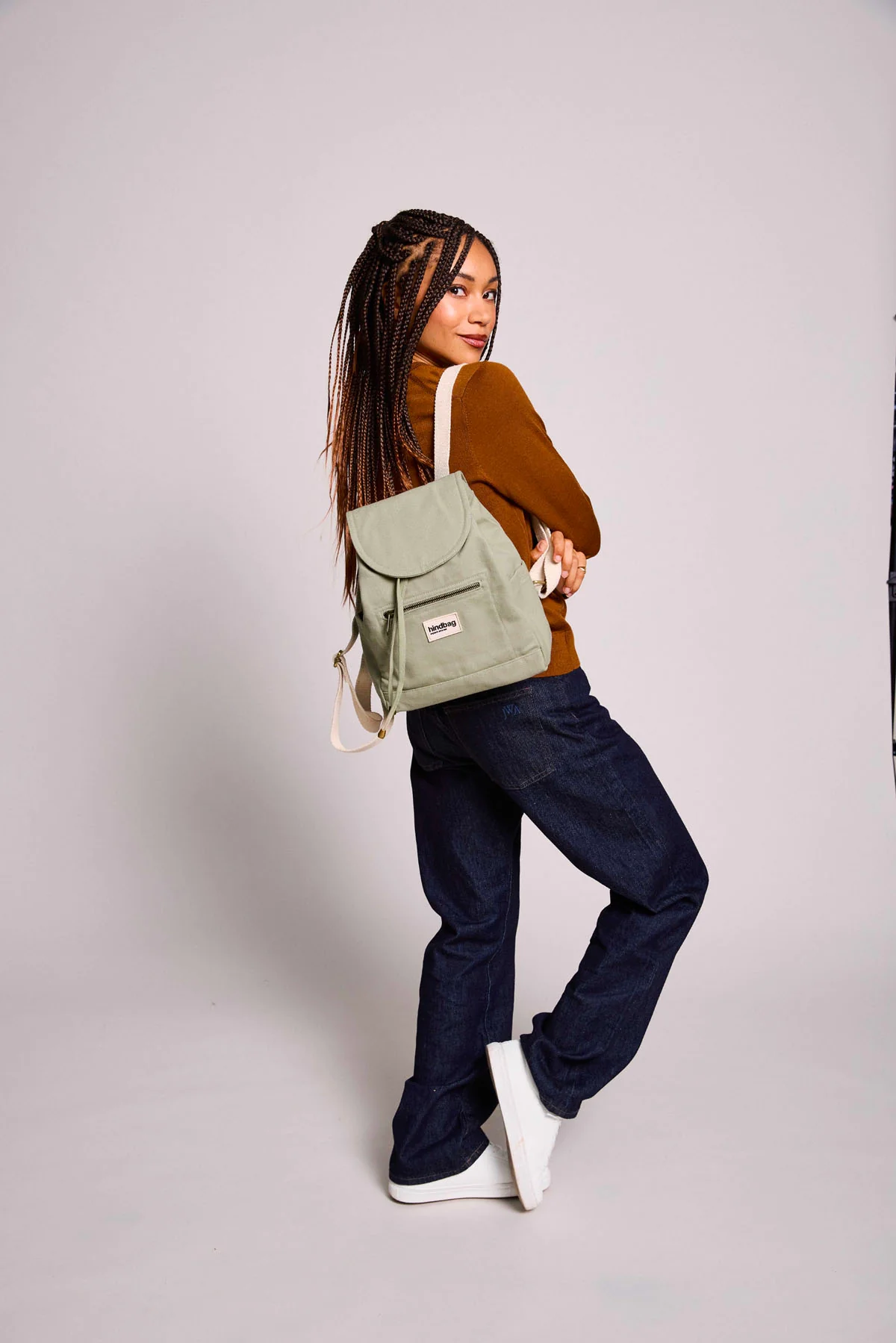 Mini sac à dos Eliot Vert argile