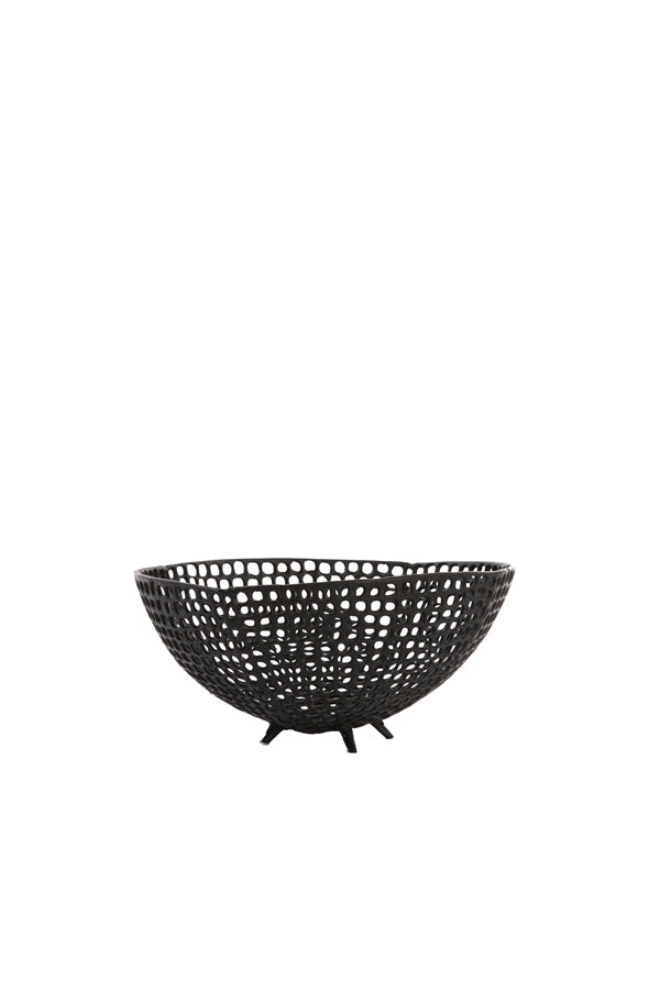 Light & Living schaal MURCIA - Ø30x13cm - zwart