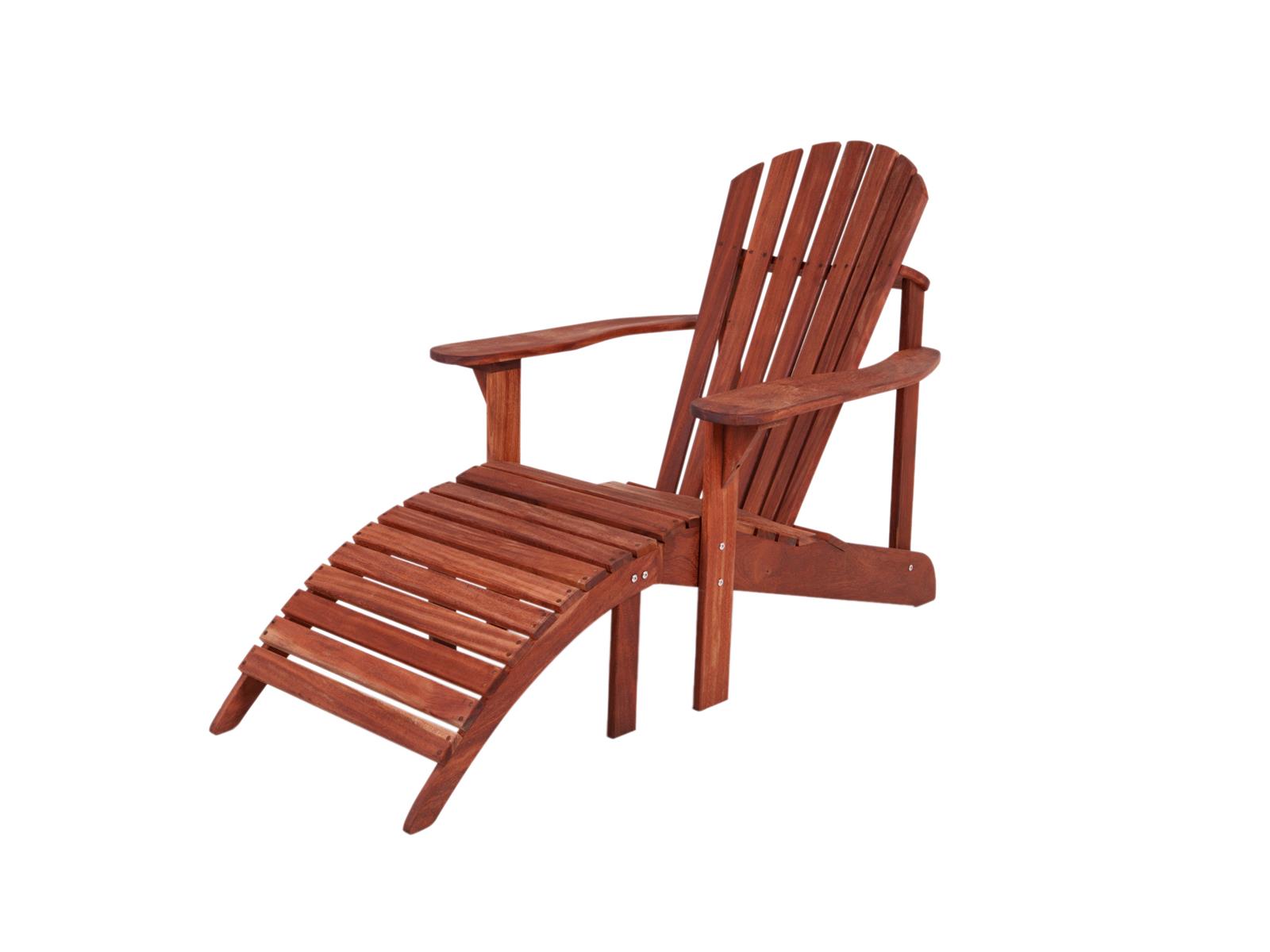 MaximaVida adirondack tuinstoel met voetenbankje Toronto - exclusief taliwood