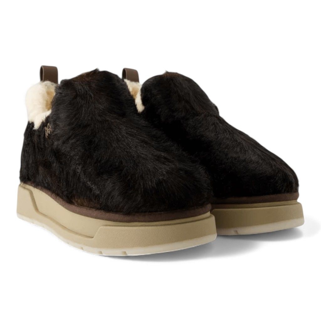 Amiri Faux Fur Malibu Boot Black