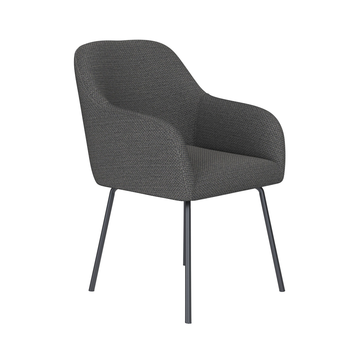 Housecraft Living Otis Eetkamerstoel Metaal Grijs