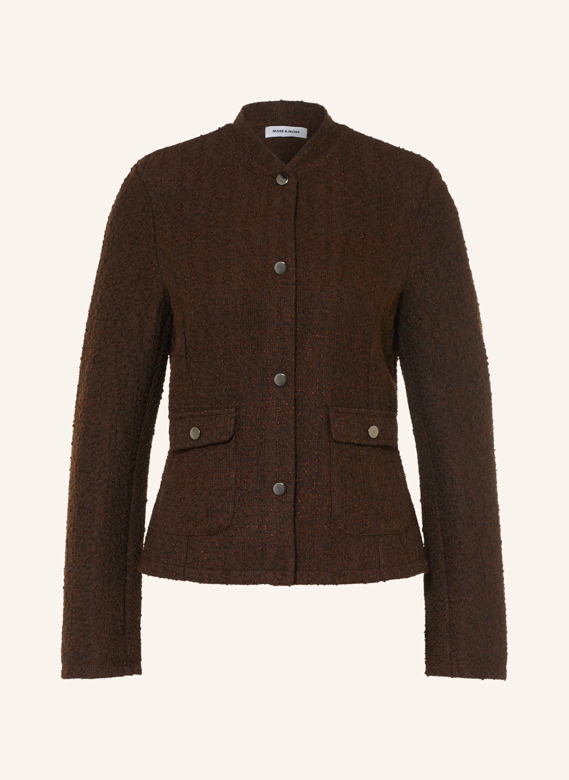 MORE & MORE Kastenjacke aus Bouclé