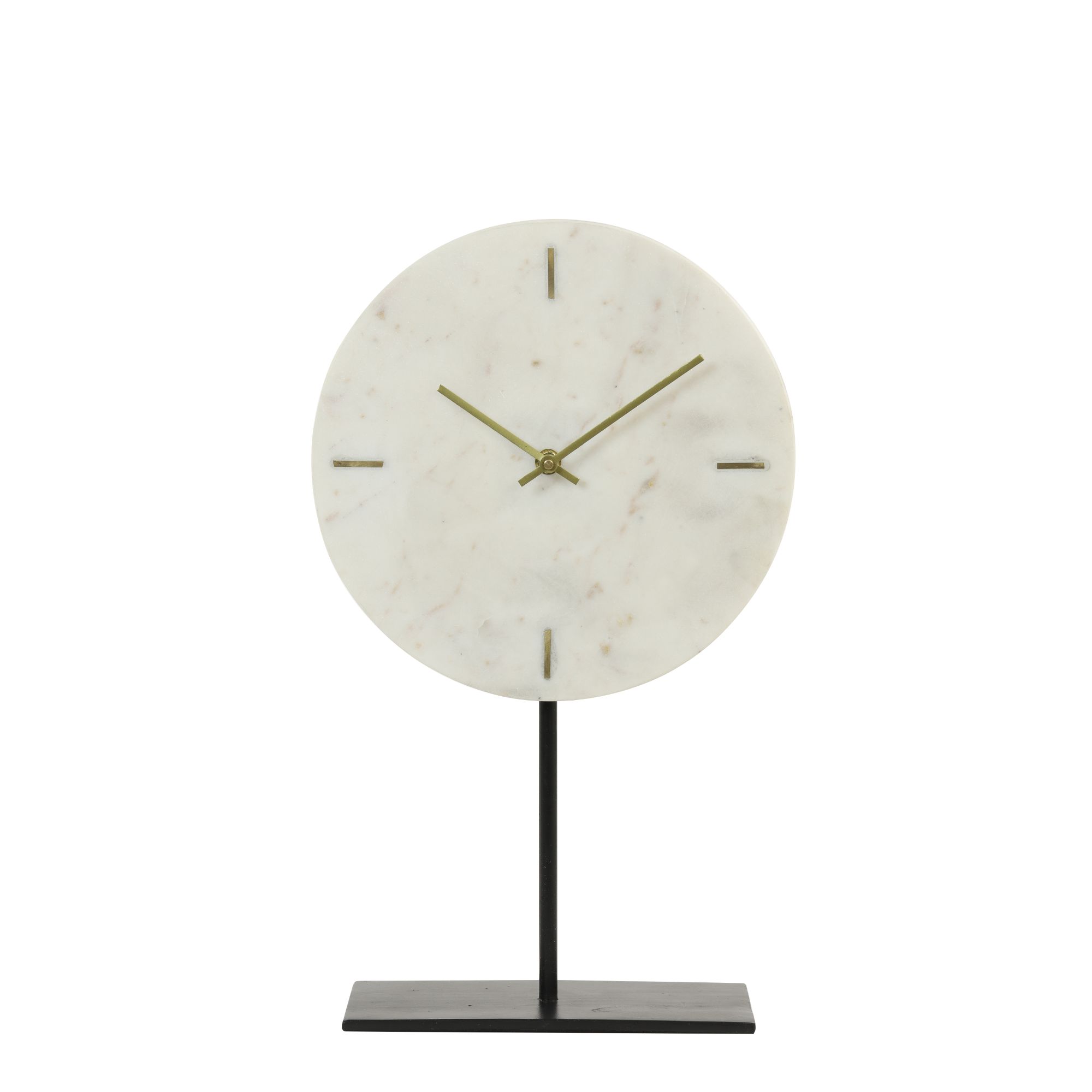 Light & Living klok Moreno - wit - Ø26cm