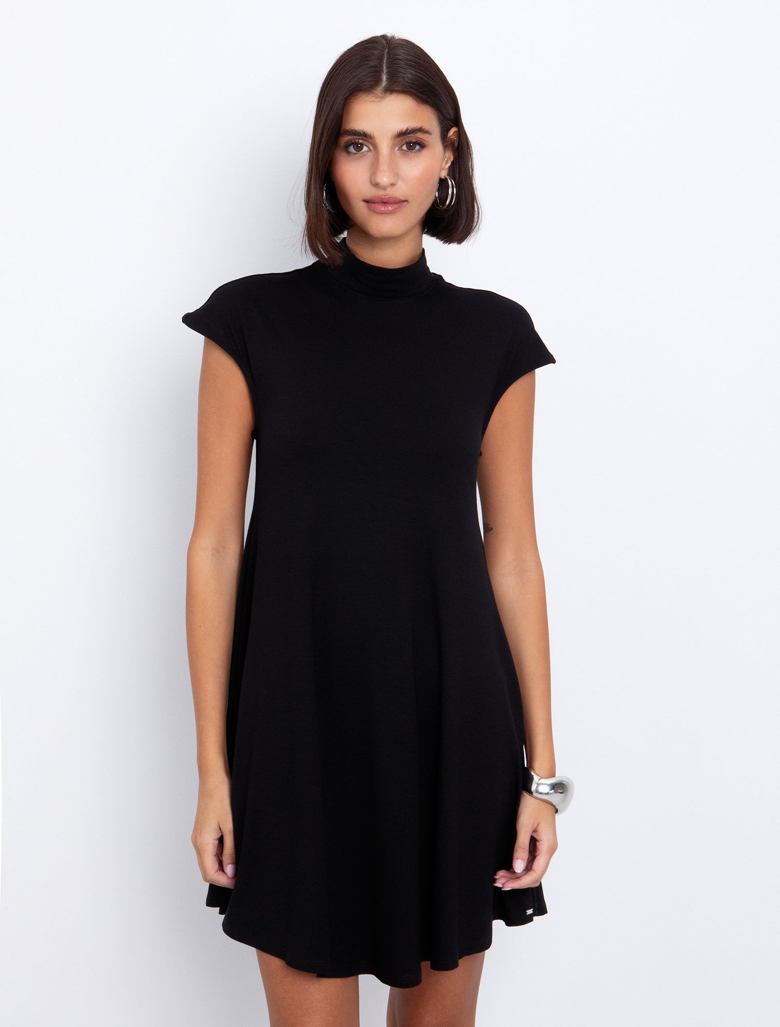 Basic μίνι φόρεμα Α-γραμμή