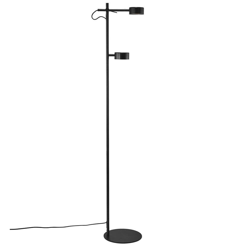 Nordlux vloerlamp Clyde - 2 lichts - 26.5 x 138  cm - zwart
