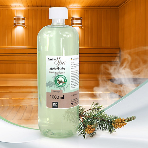 Parfum De Sauna Bayzid Spa - Pin De Montagne En Bouteille De 1 L x 1