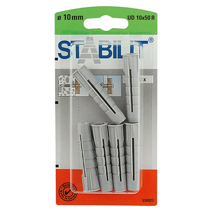 UNIVERSALPLUGG STABILIT 10X50MM 6STK