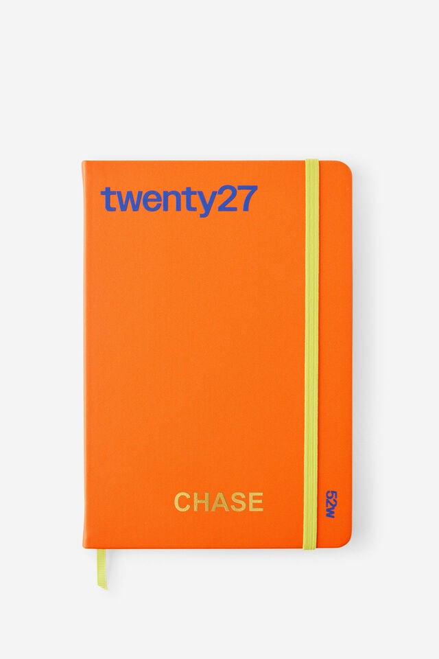 Personalised 2027 A5 Weekly On Schedule Diary