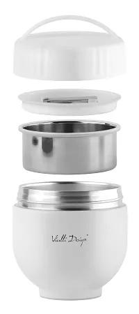 Termos obiadowy 680 ml Vialli Design - Fuori Biały 1K.FUO.30282