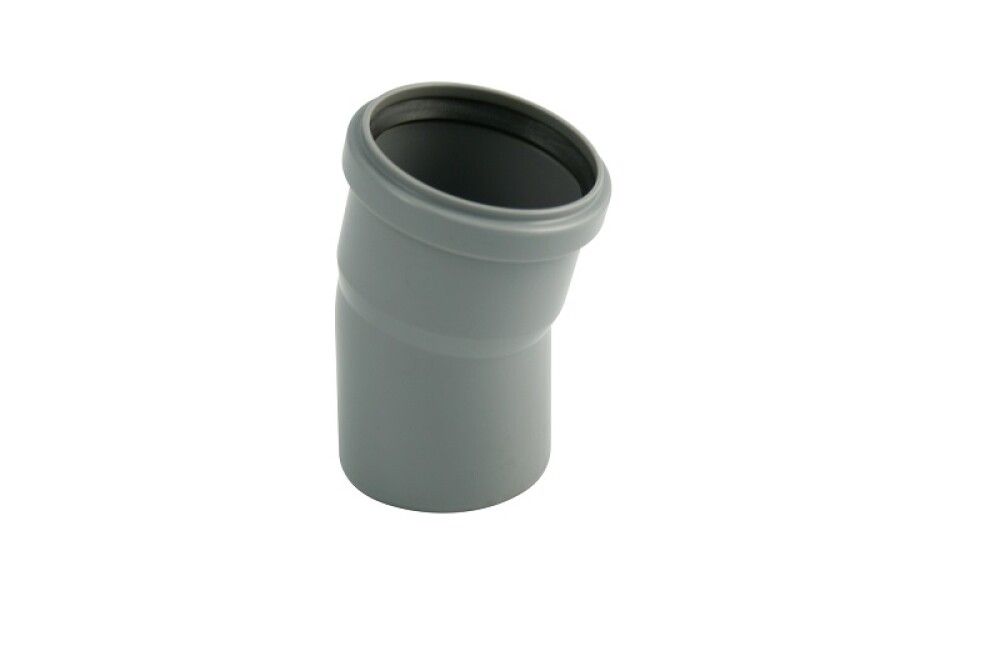 BØYNING MARLEY PP GRÅ 32MM 15°