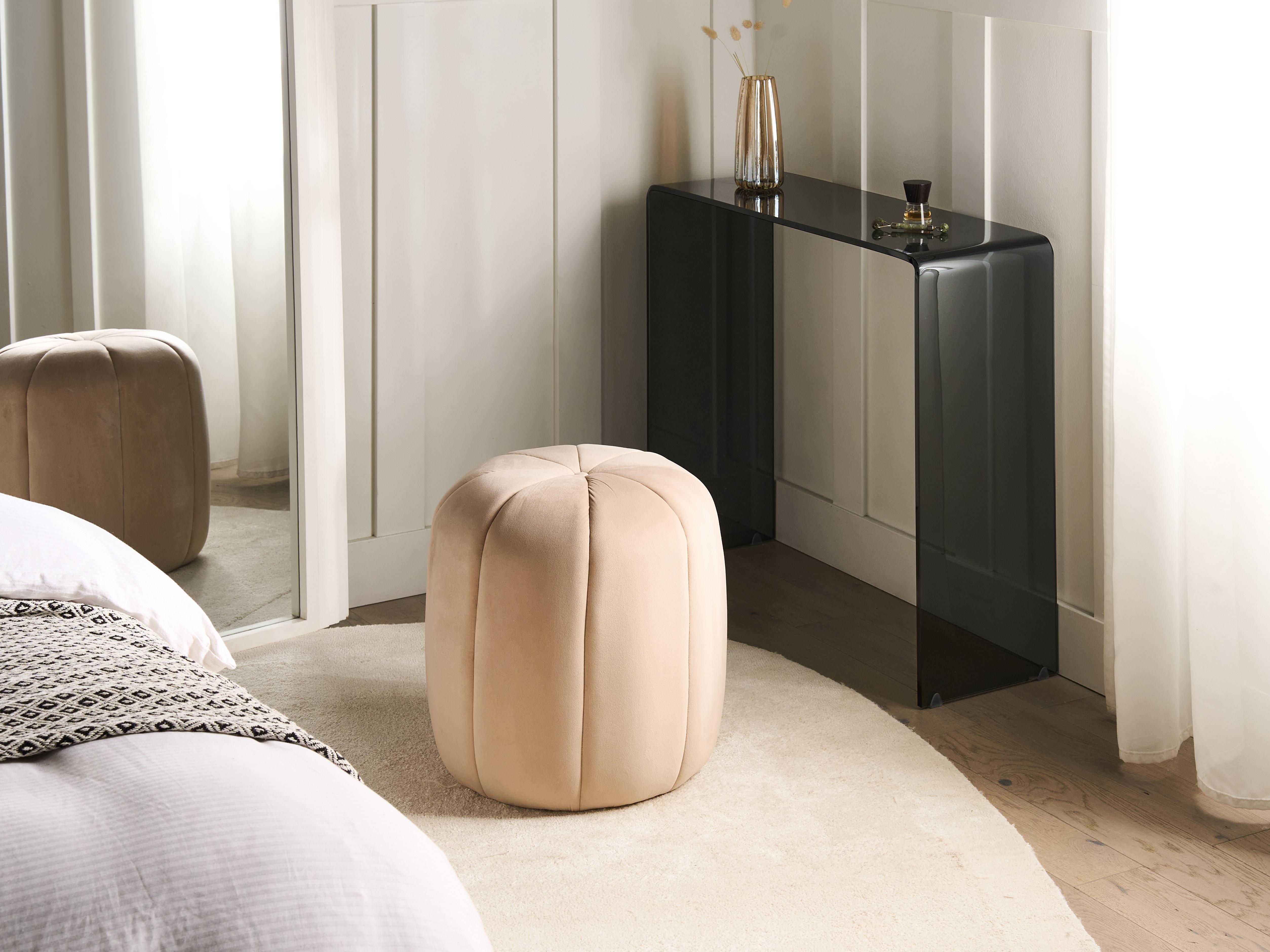 Pouffe SELBY Velvet Beige