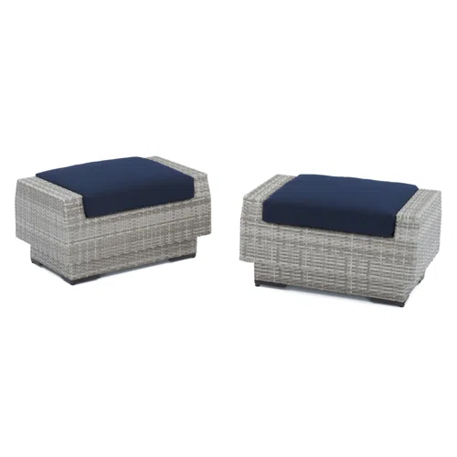 Fionnula 7 Piece Wicker Rattan Sofa Seating Group with Sunbrella Cushions