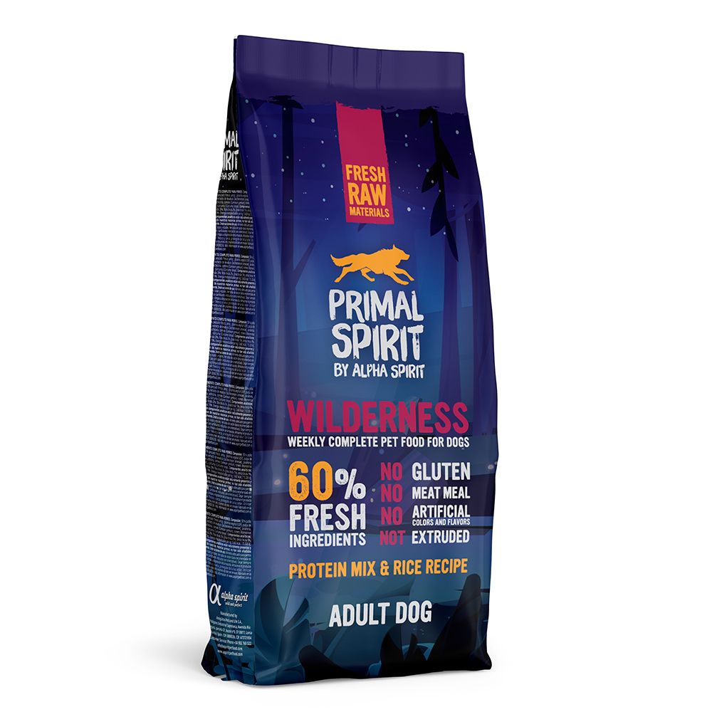 Primal Spirit 60% Wilderness Dry Dog Food
