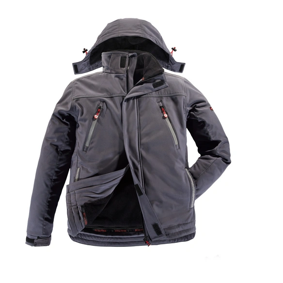 Softshell-Jacke »ULTRA-X«, grau, Polyester/Elasthan, Gr. L