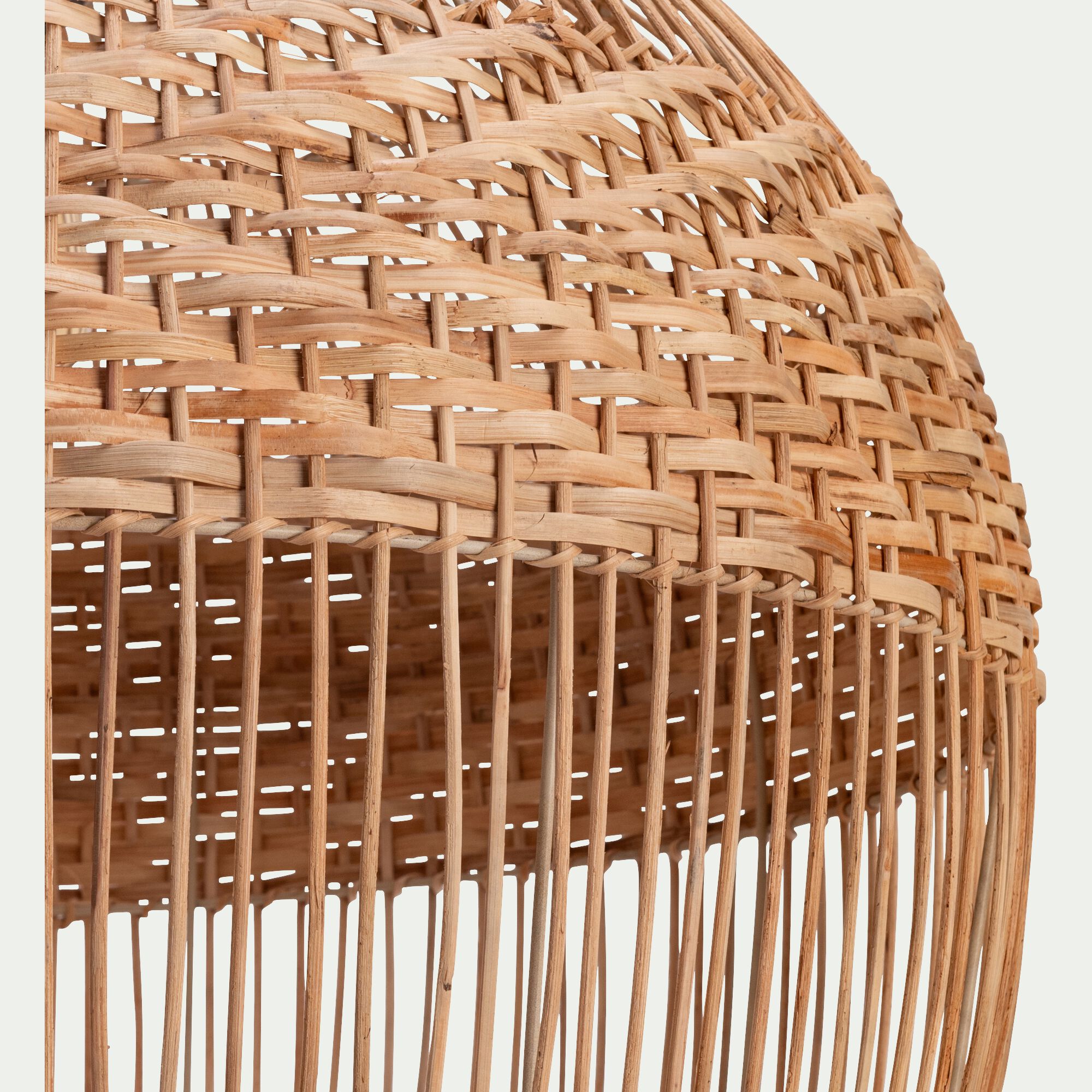 YUNA - Suspension non électrifiée en rotin D60cm - naturel