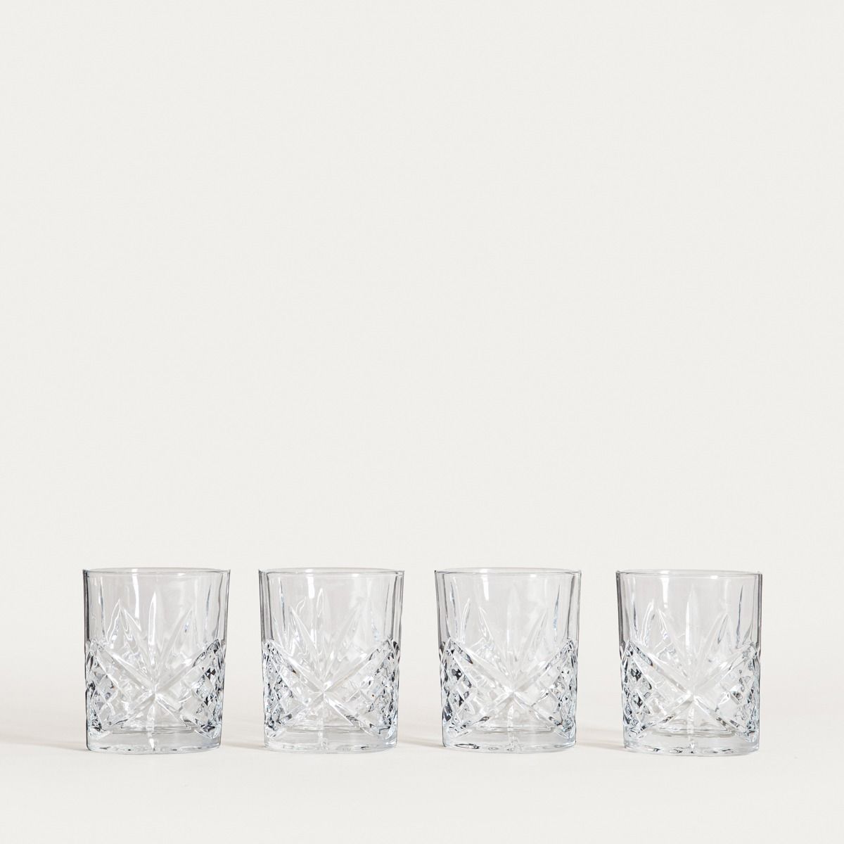 Zestaw szklanek MIRRA niskich, 4 szt. 0,34 l