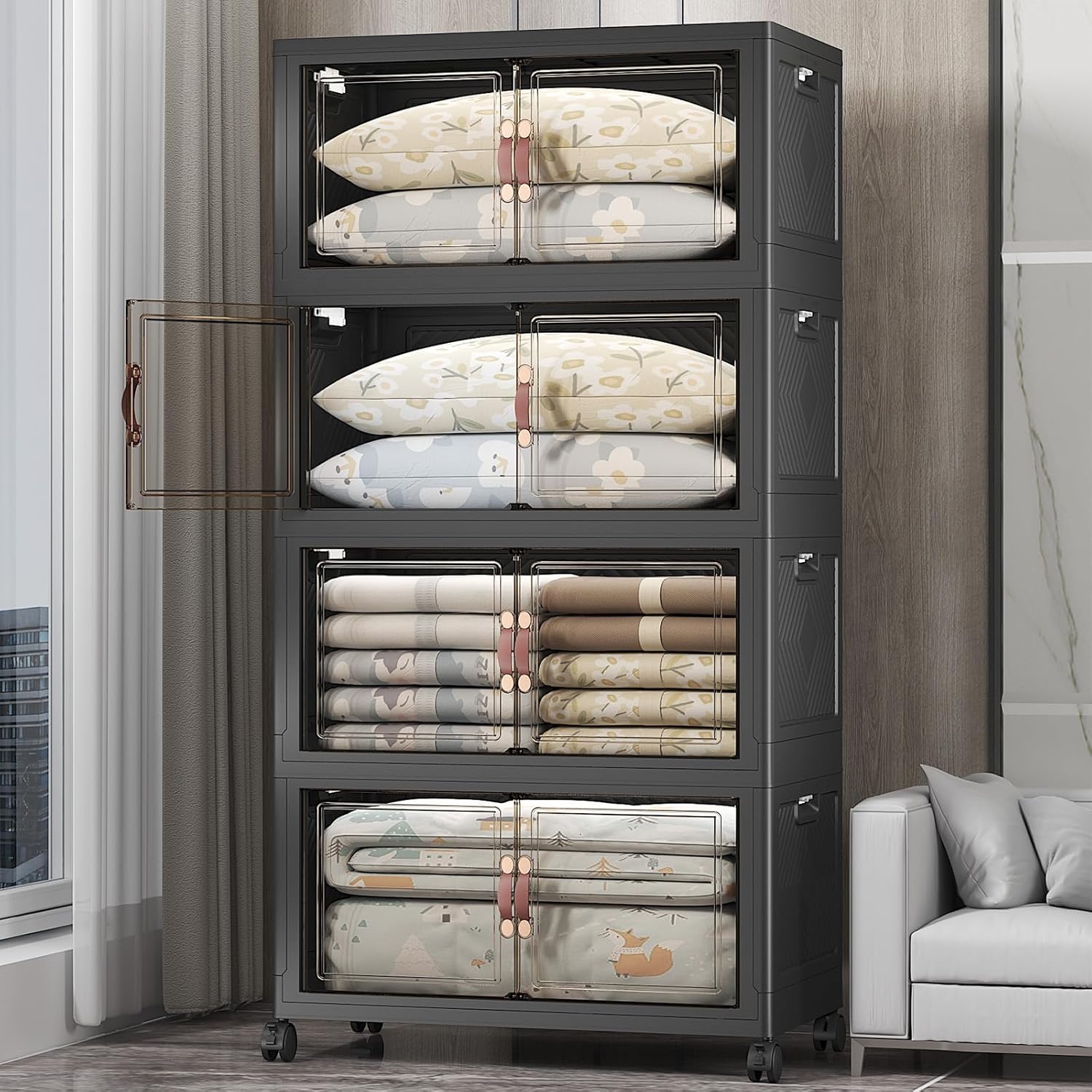 Lidded Storage Bins