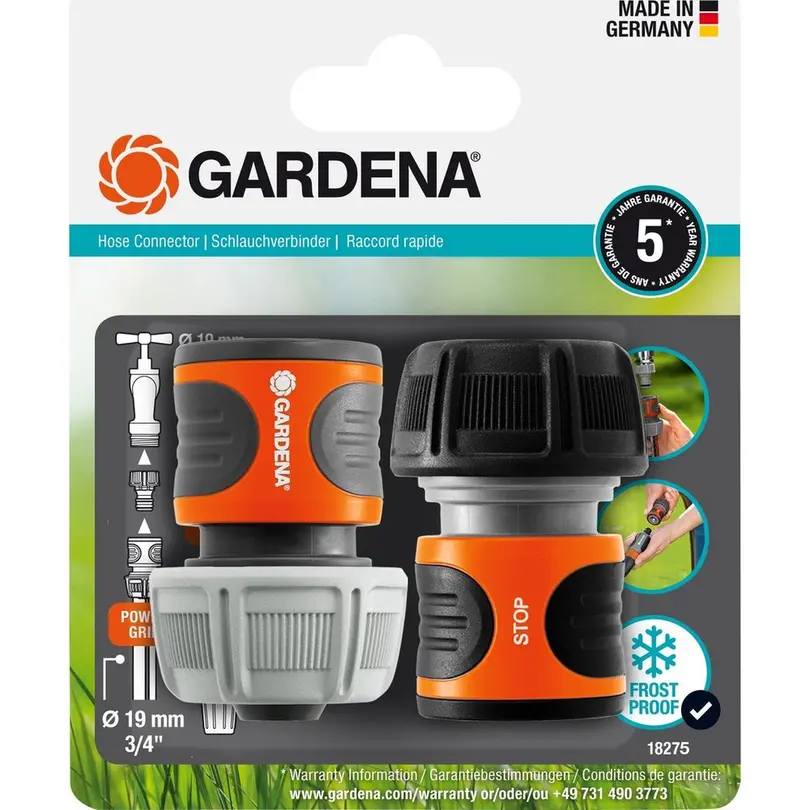 Schlauchkupplung 2er-Set Gardena