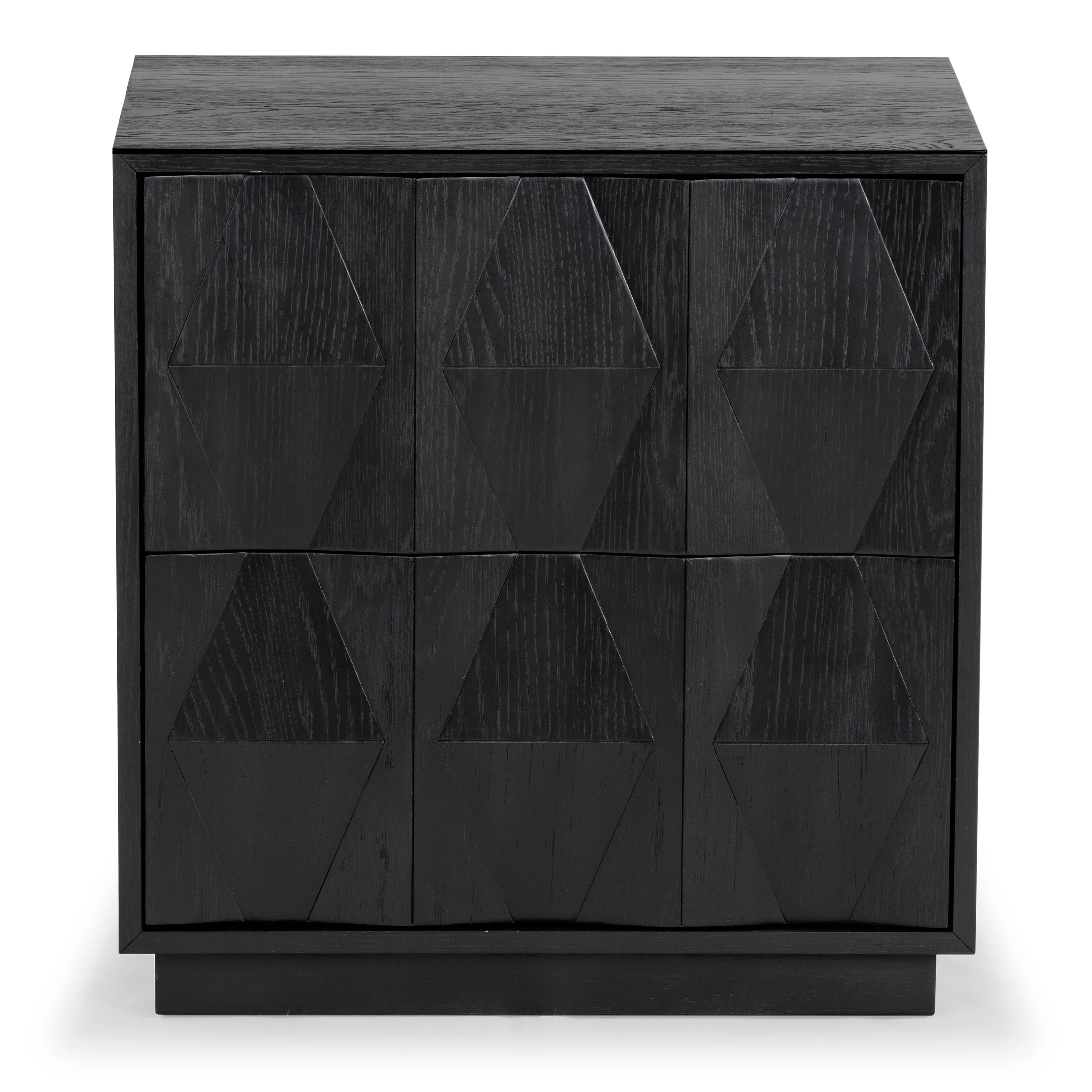 SAFAVIEH Couture Riabelle Wood 2 Drawer Nightstand