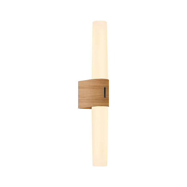 Applique murale luminaire HELVA Double Basic Matière plastique Feuille de bois H.IP44 Nordlux-Intérieur