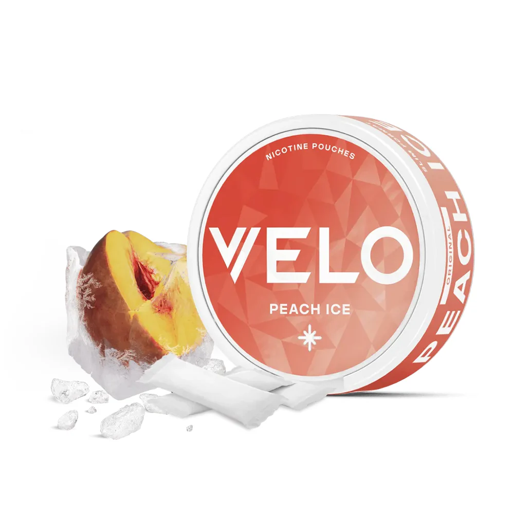 VELO Peach Ice - 20 Nicotine Pouches - 10 mg