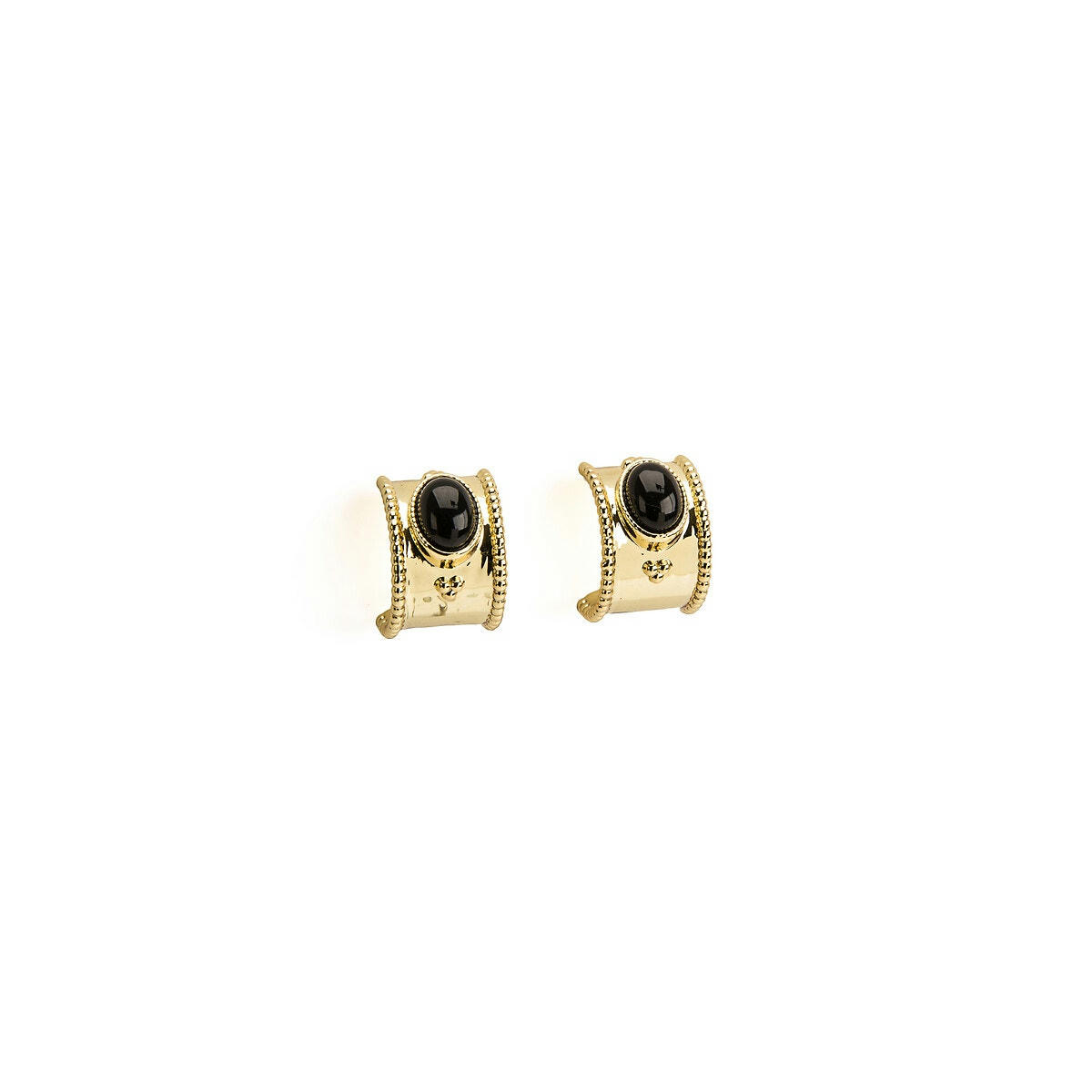 Boucles d'oreilles demi-lune