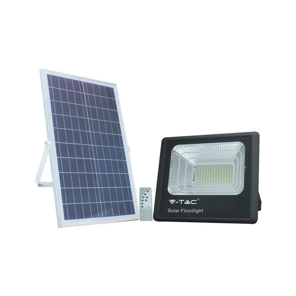 Naświetlacz halogen LED V-TAC Solarny 50W IP65 VT-300W neutralny 4200lm
