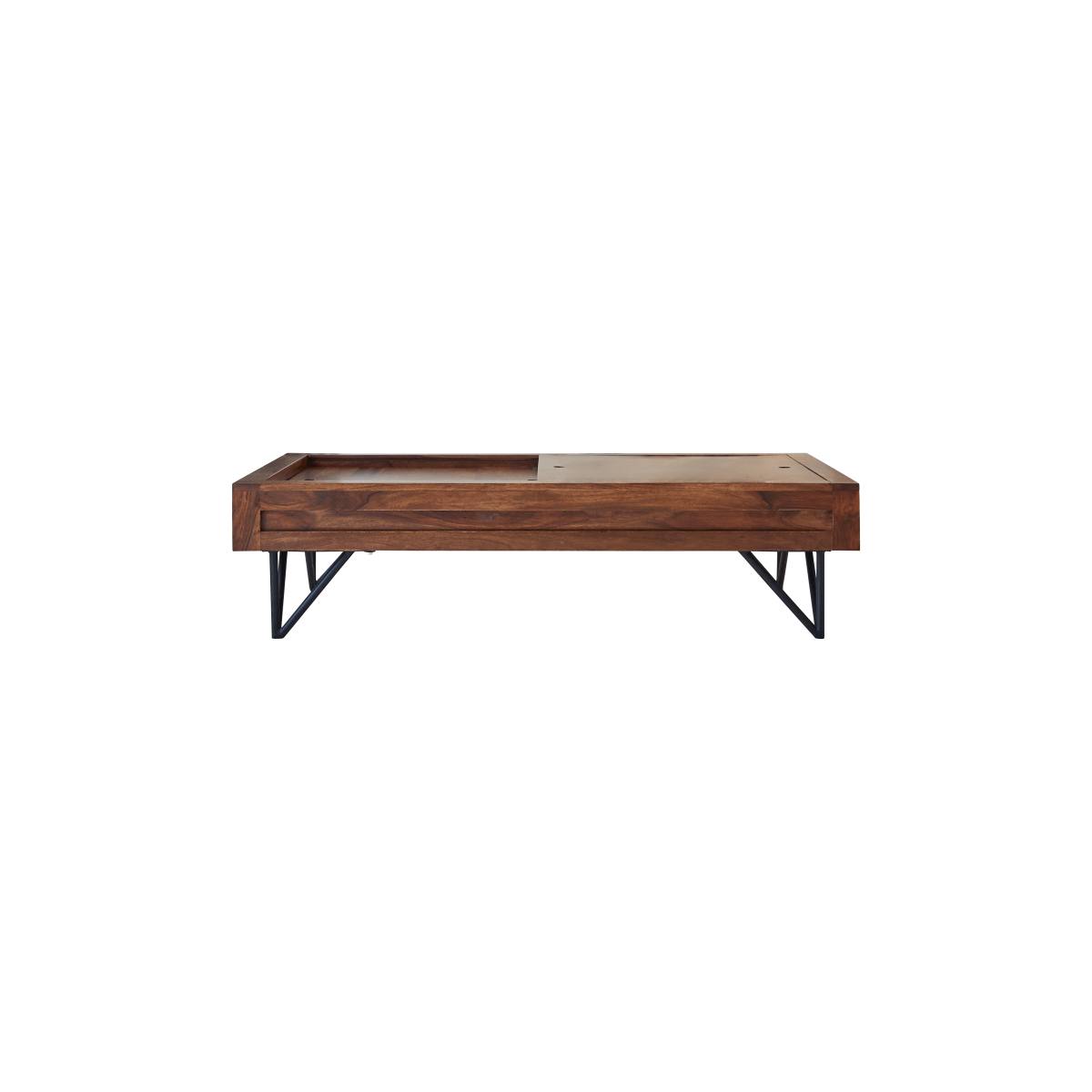 Tikamoon Massief palissander salontafel - Donkerbruin