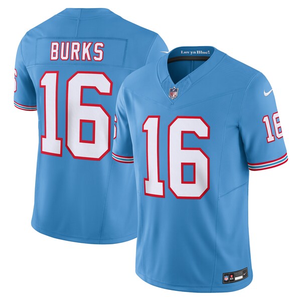 Treylon Burks Tennessee Titans Nike Vapor F.U.S.E. Limited Jersey - Light Blue/Navy