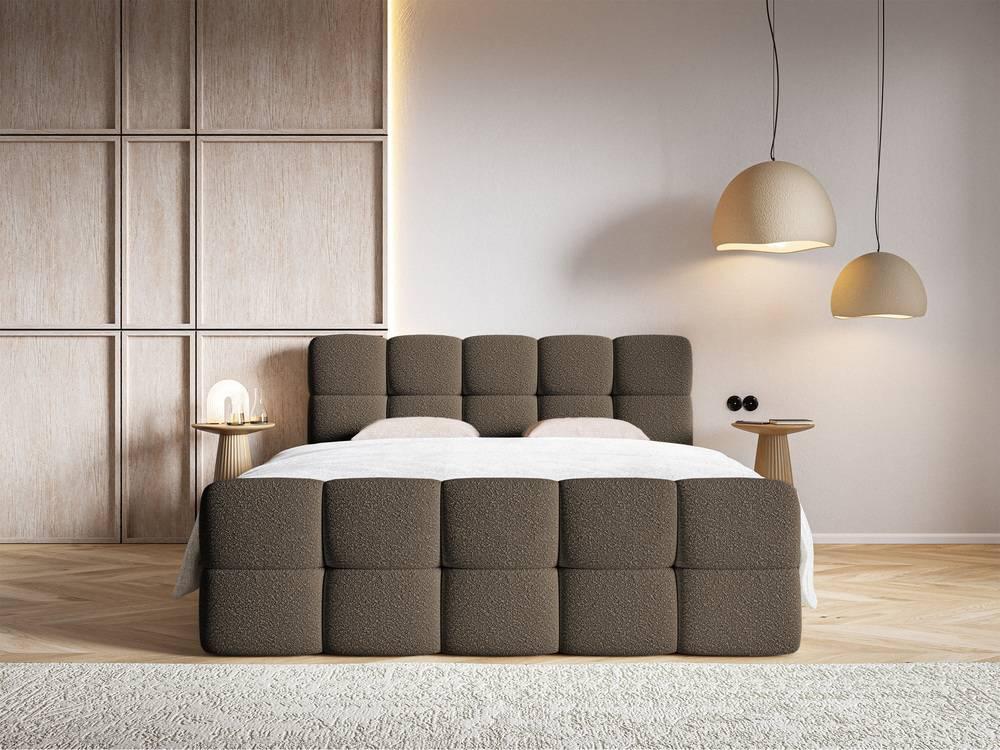Chloe boxspring bouclé met opbergruimte 160 x 200cm