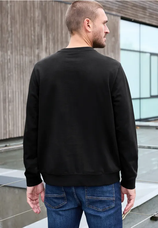 Sweatshirt mit Detailprint