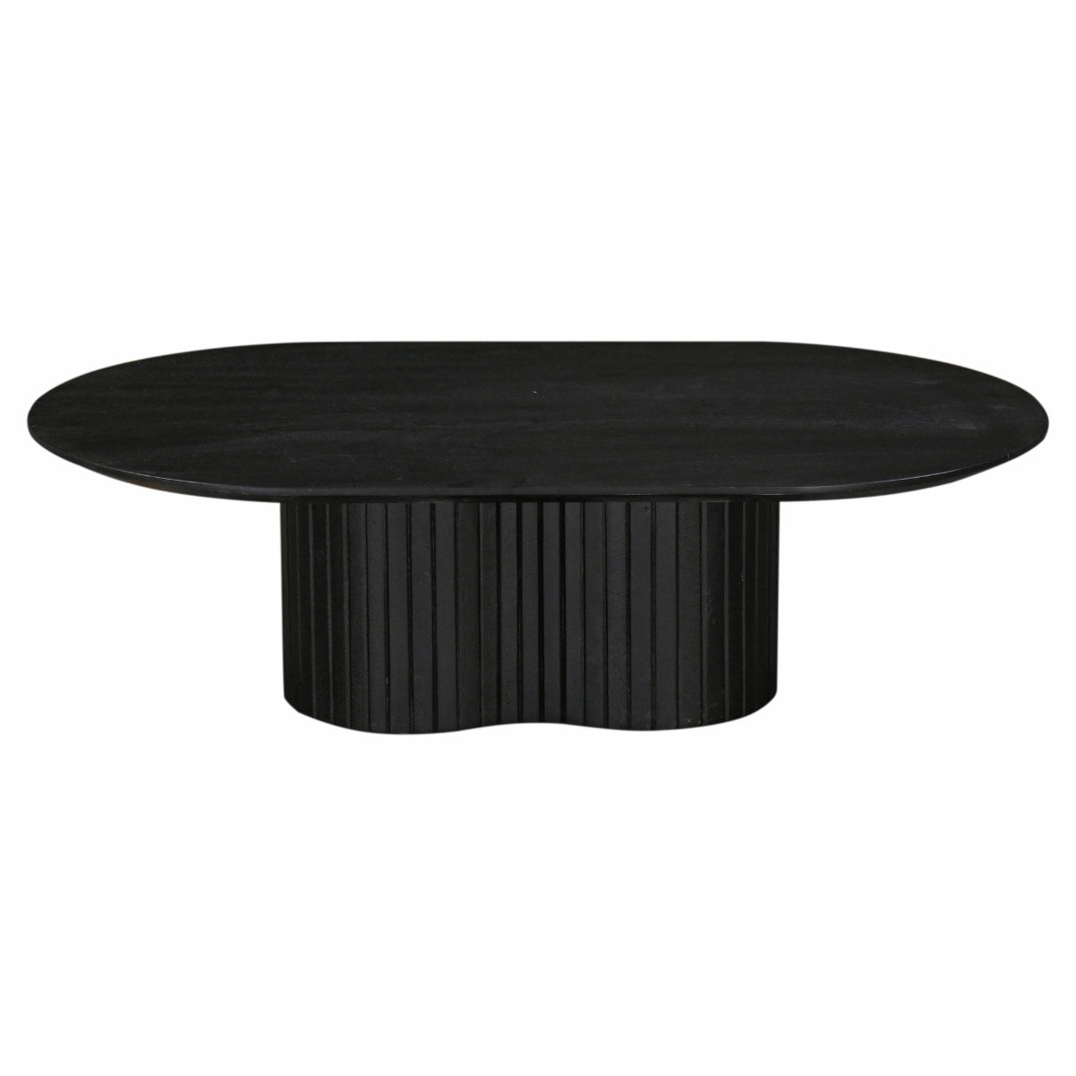 Giga Meubel Salontafel Ava - Ovaal - Mangohout - 120cm