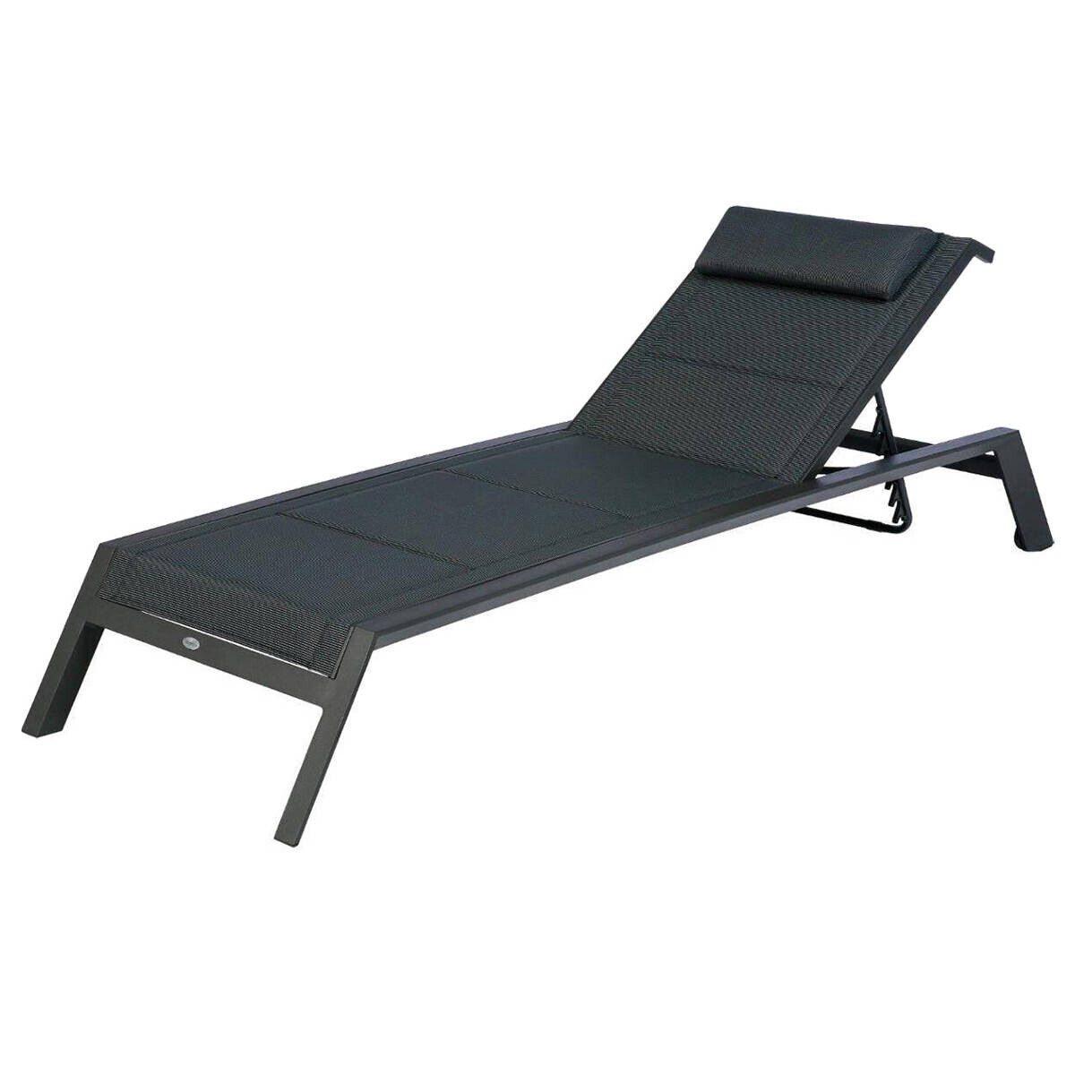 Espreguiçadeira ALLURE poivre e cinza graphite