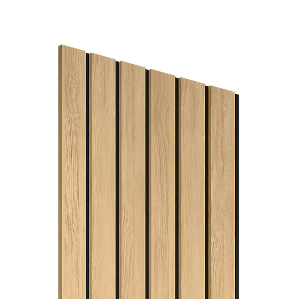 Panneau tasseau décoratif Maya en MDF effet chêne 275X90CM ép.14mm